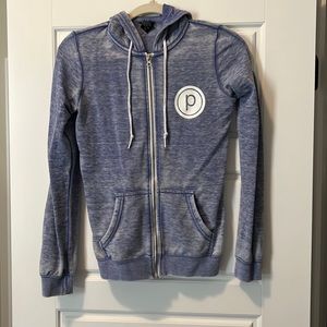 Vintage Wash Pure Barre Zip Hoodie